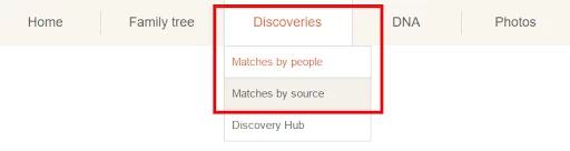 screenshot of Discovery settings