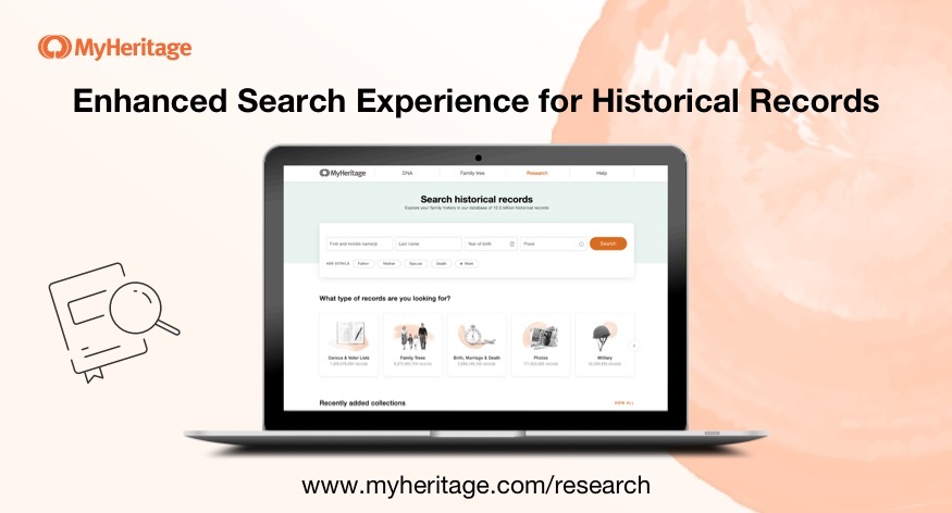 How to Find Records with the New MyHeritage Search Engine