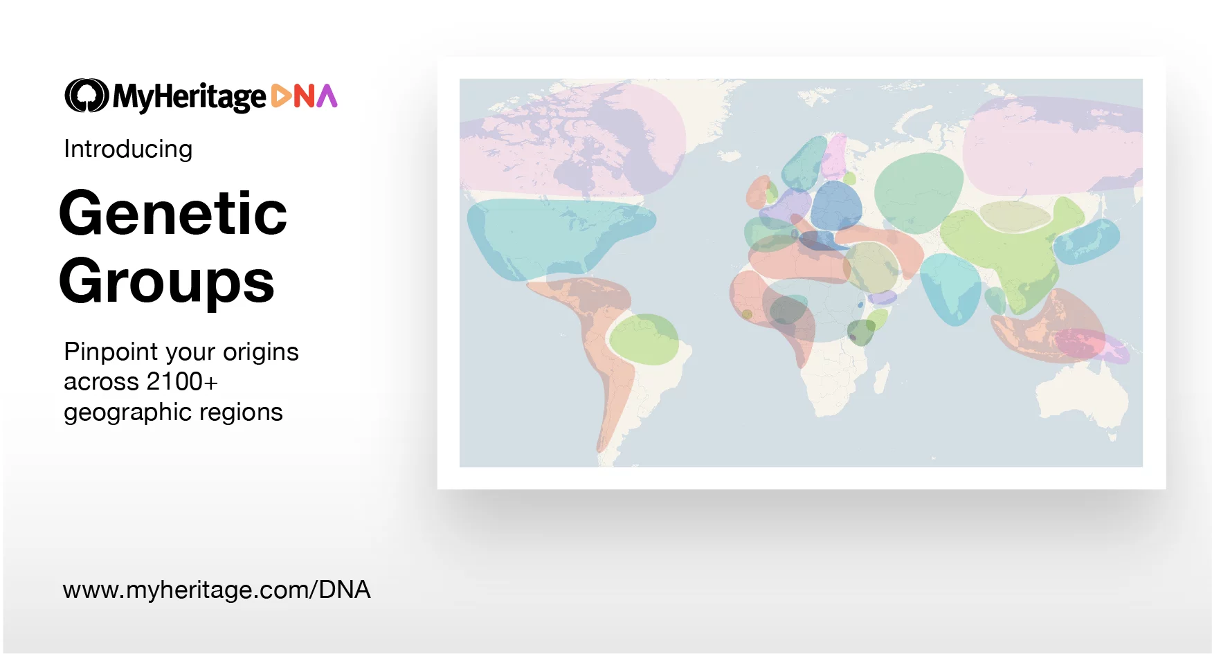 MyHeritage DNA Test Kit: Genetic Testing for Ancestry & Ethnicity Covering 2,114 Geographic Regions and DNA Matching to Relatives