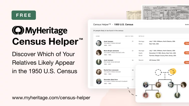 Jump-start Your 1950 Census Research with Census Helper™
