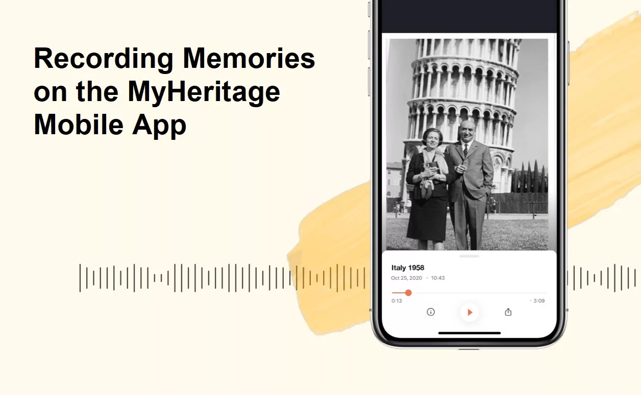 Bare Contributor Set up the table Recording Memories On The MyHeritage Mobile App - MyHeritage Knowledge Base
