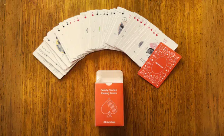5 Fun Card Games to Spark Family History Conversations + Free Printable Card Deck