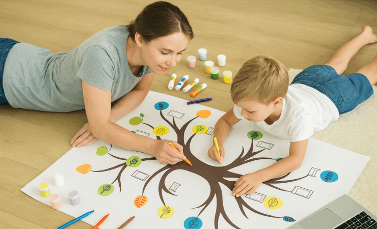 How to Create Family Trees for Children